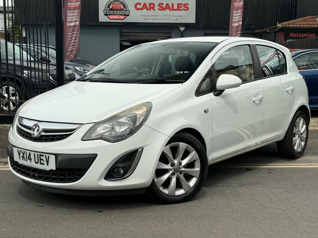 Vauxhall Corsa 1.4 16V Excite Euro 5 Ac 201414 YX14UEV White #5