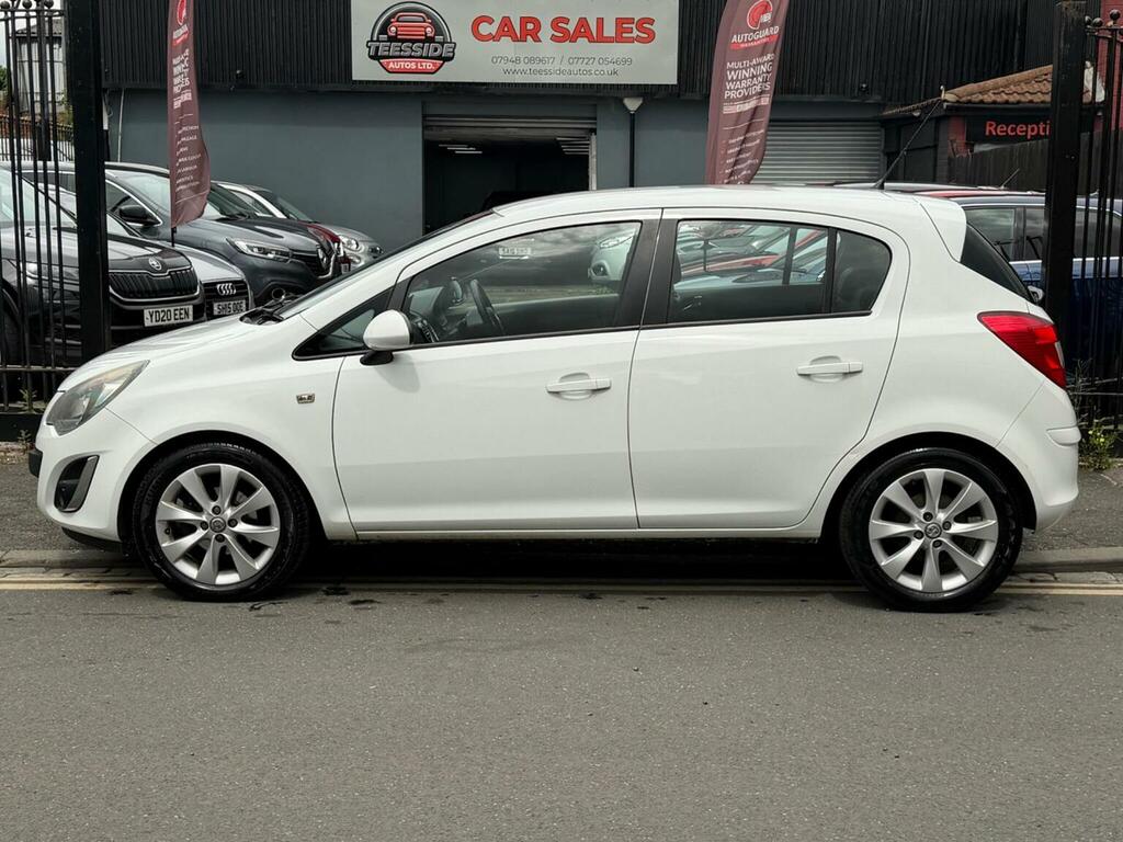 Vauxhall Corsa 1.4 16V Excite Euro 5 Ac 201414 YX14UEV White #4