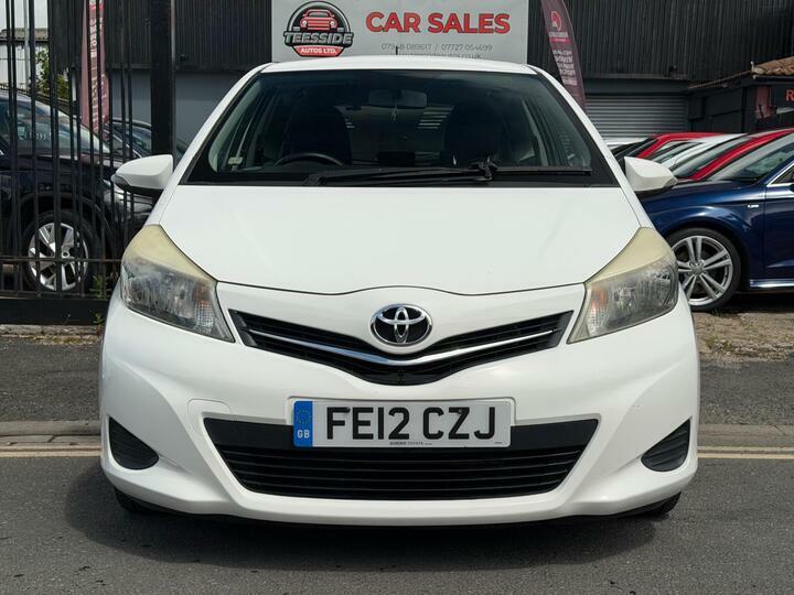 Toyota Yaris 1.33 Dual Vvt-i Tr Euro 5 FE12CZJ White #6