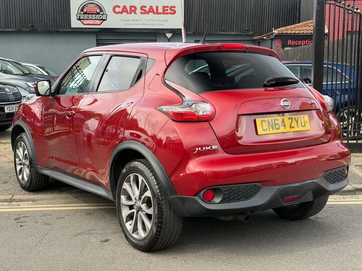 Nissan Juke 1.2 Dig-t Tekna Suv Euro 5 Ss Red