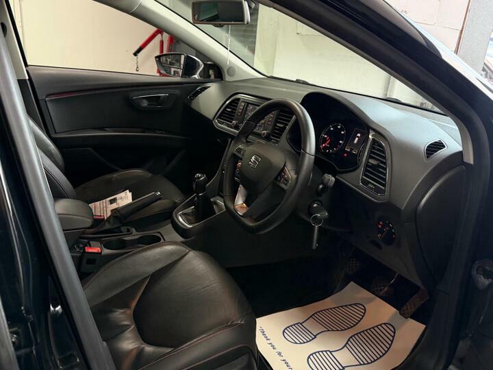 Seat Leon Hatchback 1.6 Tdi Cr Se Sport Coupe Dsg Euro 5 S Blue #14