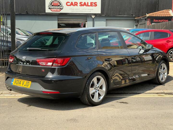 Seat Leon 2.0 Tdi Cr Fr Sport Tourer Euro 5 Ss Black #5