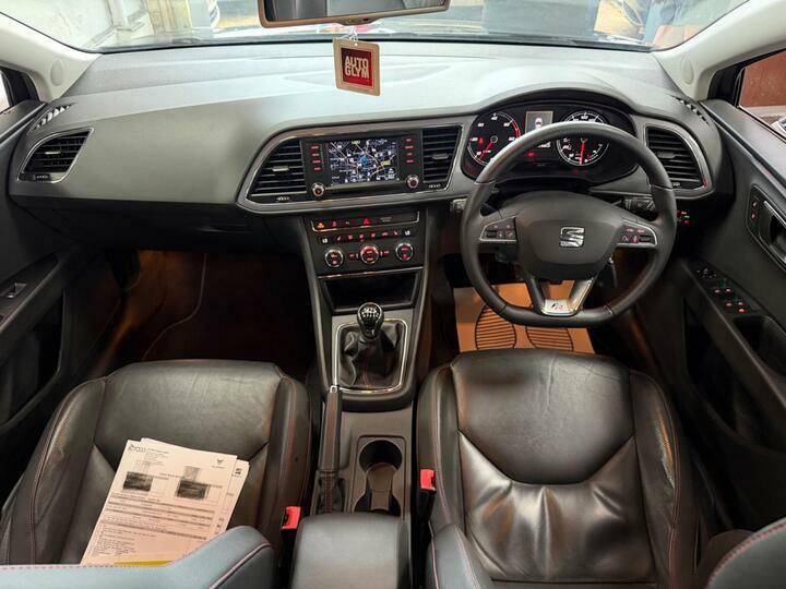 Seat Leon Hatchback 1.6 Tdi Cr Se Sport Coupe Dsg Euro 5 S Blue #12