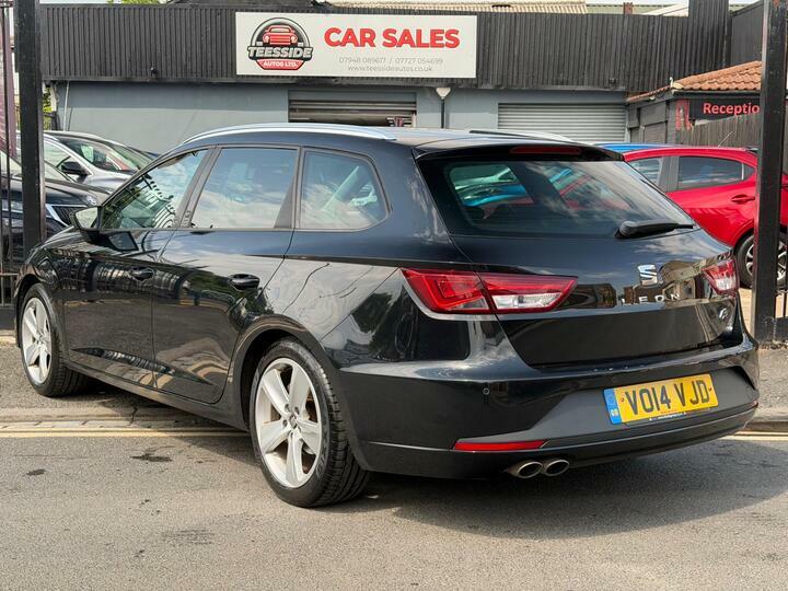 Seat Leon 2.0 Tdi Cr Fr Sport Tourer Euro 5 Ss Black