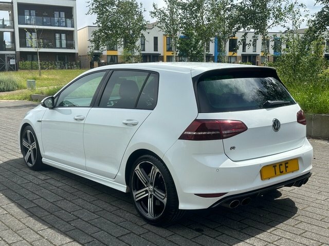 Volkswagen Golf Tsi Bluemotion Tech R CK16WUX White #6