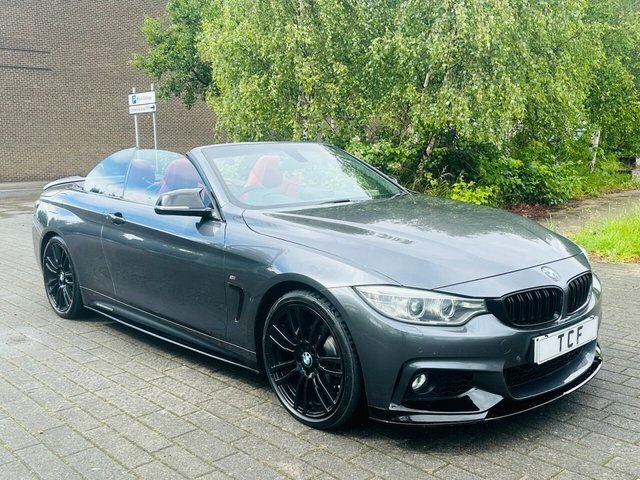 BMW 4 Series 420D M Sport Convertible Grey