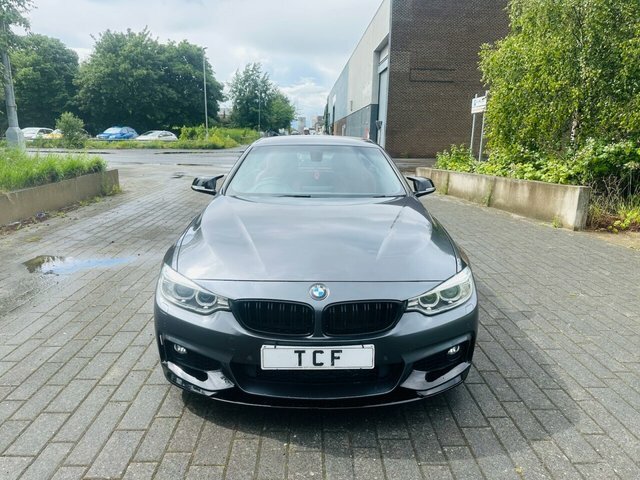BMW 4 Series 420D M Sport Convertible Grey #4