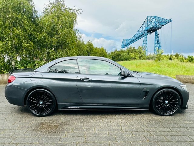 BMW 4 Series 420D M Sport Convertible Grey #6