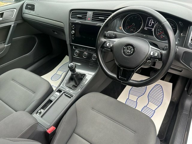 Volkswagen Golf Tsi Evo Se Nav WP68EWL White #2
