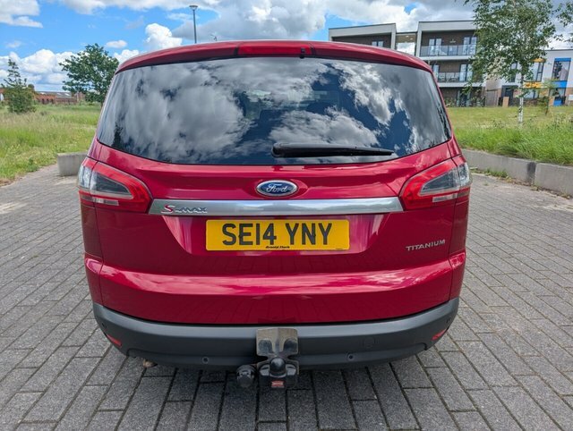 Ford S-Max Tdci Titanium Mpv Red #5