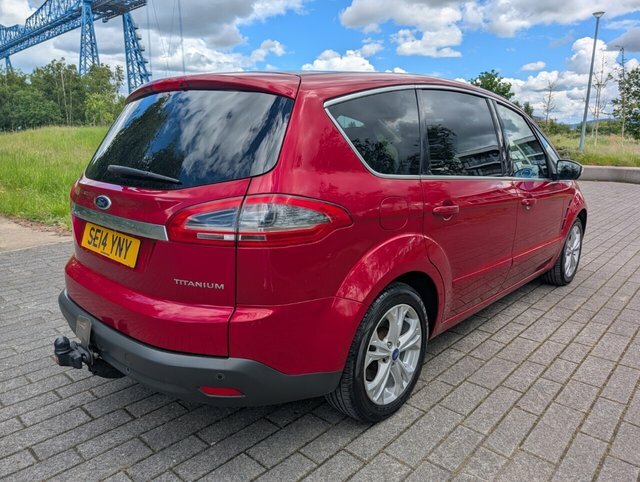 Ford S-Max Tdci Titanium Mpv Red #4