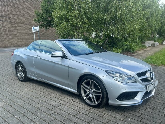 Mercedes-Benz E Class E220 Cdi Amg Sport Silver