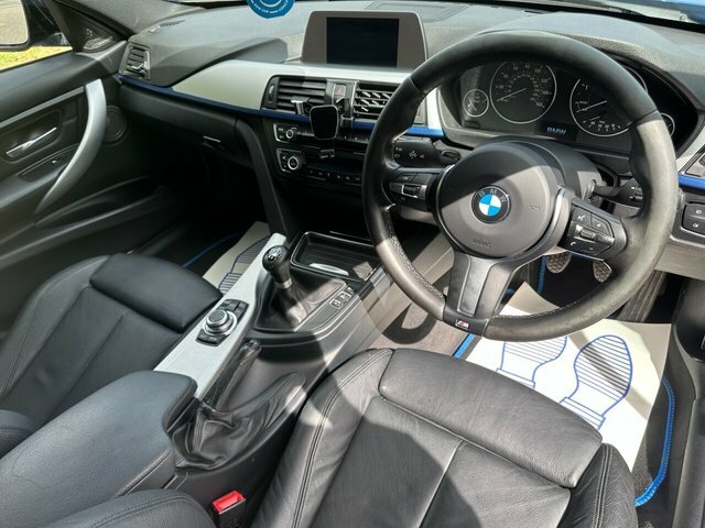 BMW 3 Series 318D Blueperformance M Sport Blue #3