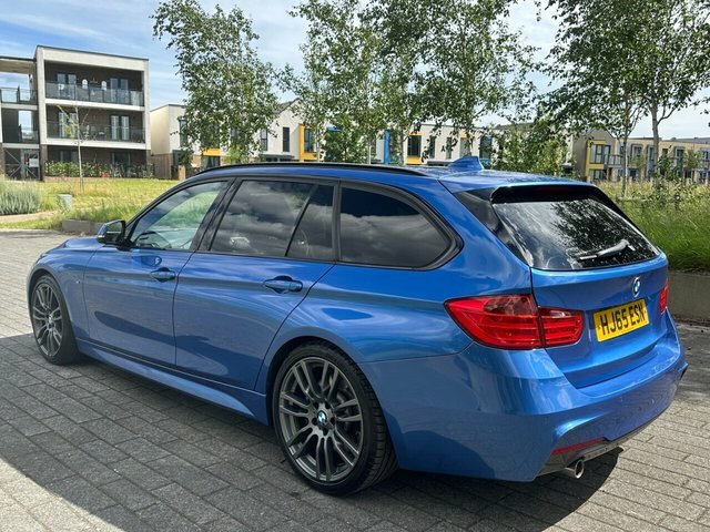BMW 3 Series 318D Blueperformance M Sport Blue #4