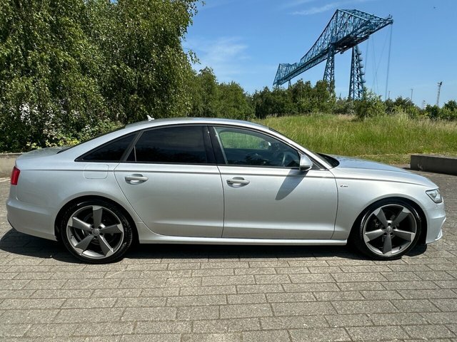 Audi A6 Saloon Tdi Ultra Black Edition Black #6