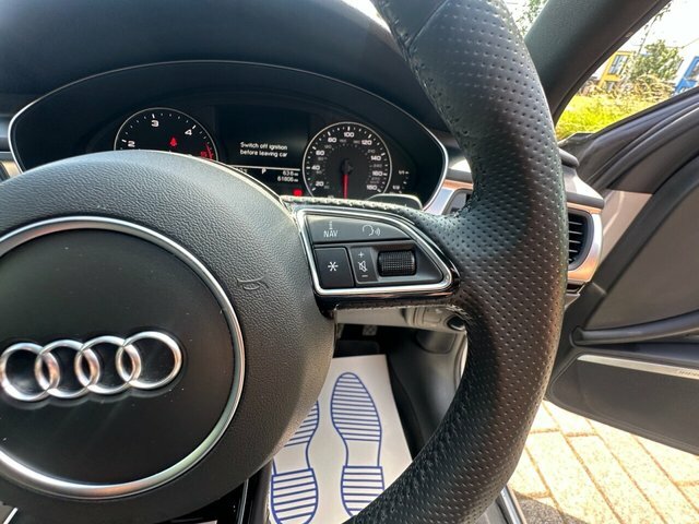 Audi A6 Saloon Saloon 3.0 Bitdi V6 Black Edition Tiptronic Quattr White #30
