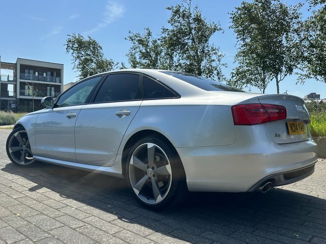 Audi A6 Saloon Saloon 3.0 Bitdi V6 Black Edition Tiptronic Quattr White #17
