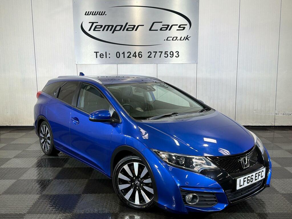 Honda Civic 1.6 I-dtec Sr Tourer Euro 5 Ss Blue