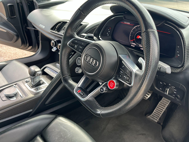 Audi R8 5.2L V10 Plus Quattro 602 Bhp Black #16