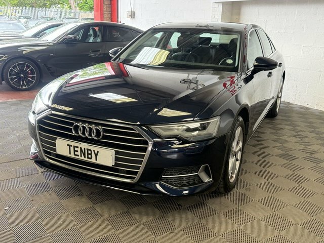 Audi A6 Saloon Automatic RK70KNE Blue #3