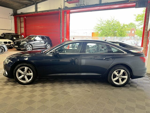 Audi A6 Saloon Automatic RK70KNE Blue #4