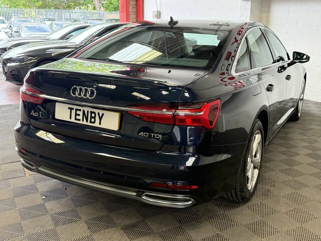 Audi A6 Saloon Automatic RK70KNE Blue #6