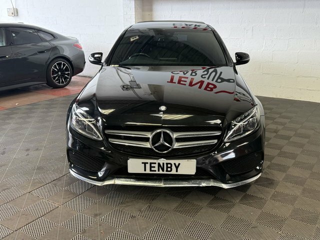 Mercedes-Benz C Class C 220 D Amg Line Premium Black