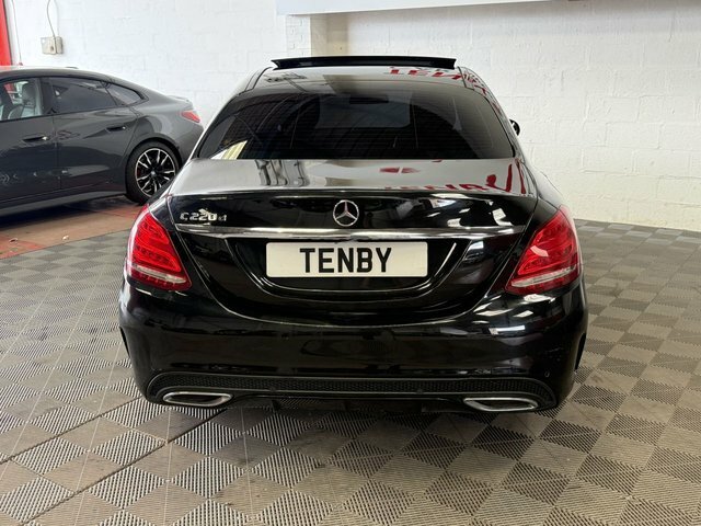 Mercedes-Benz C Class C 220 D Amg Line Premium BV17AEW Black #5