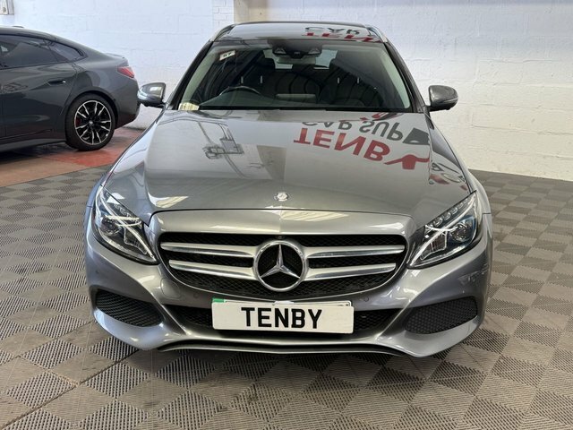 Mercedes-Benz C Class Automatic BX66YTR Grey #2