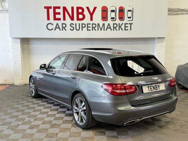 Mercedes-Benz C Class Automatic BX66YTR Grey #6