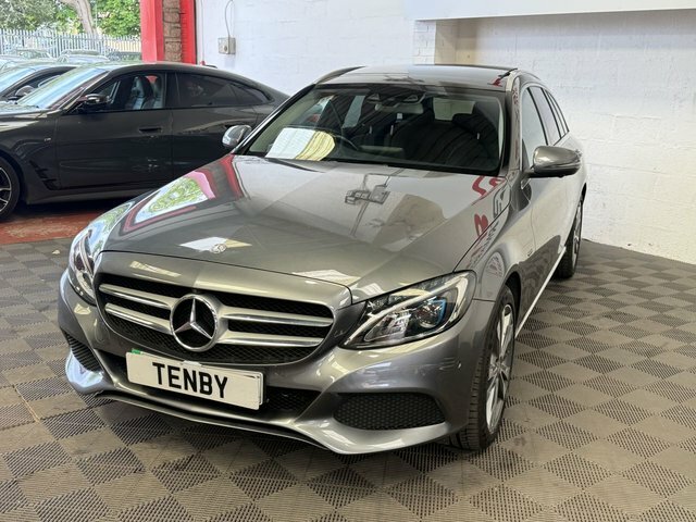 Mercedes-Benz C Class Automatic BX66YTR Grey #4