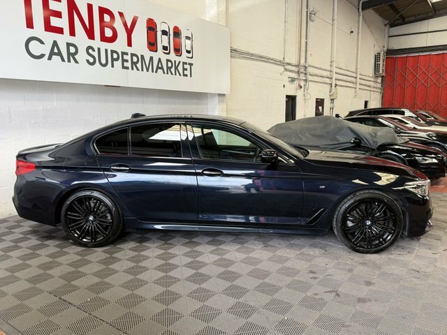BMW 5 Series 530E Se White #7