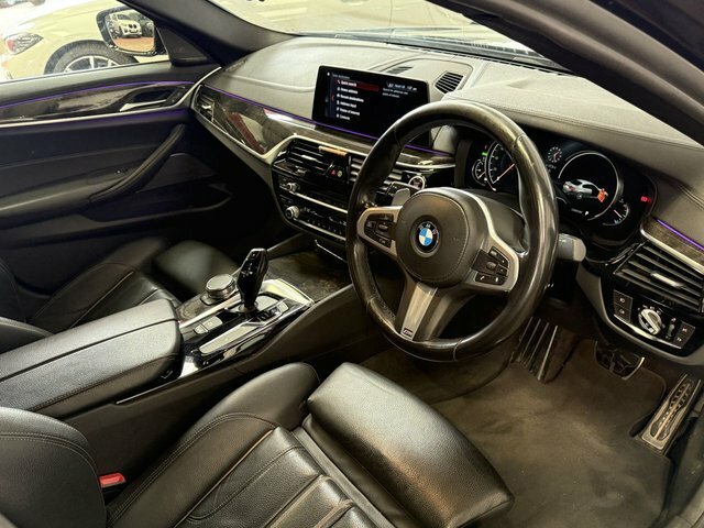 BMW 5 Series 530E Se White #24
