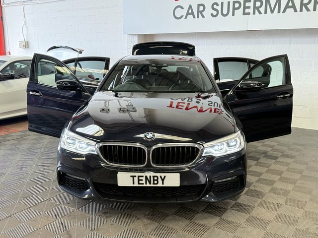 BMW 5 Series 530E Se White #8