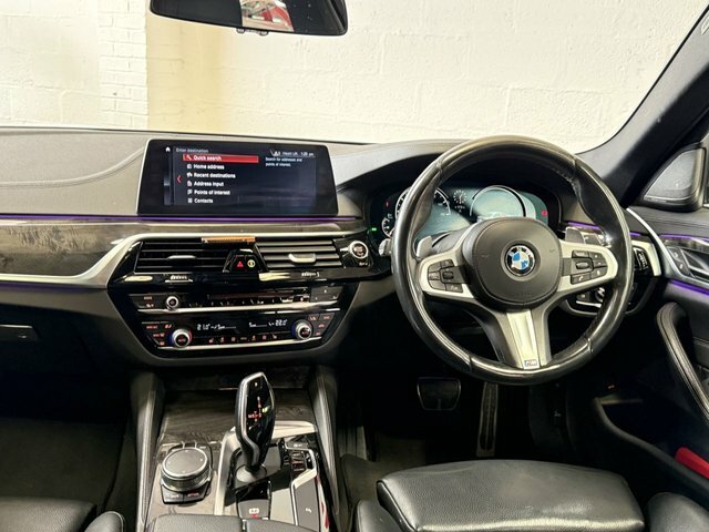 BMW 5 Series 530E Se White #26