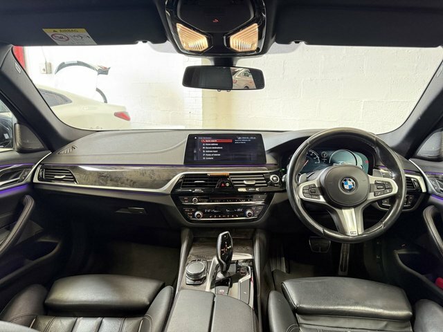 BMW 5 Series 530E Se White #25