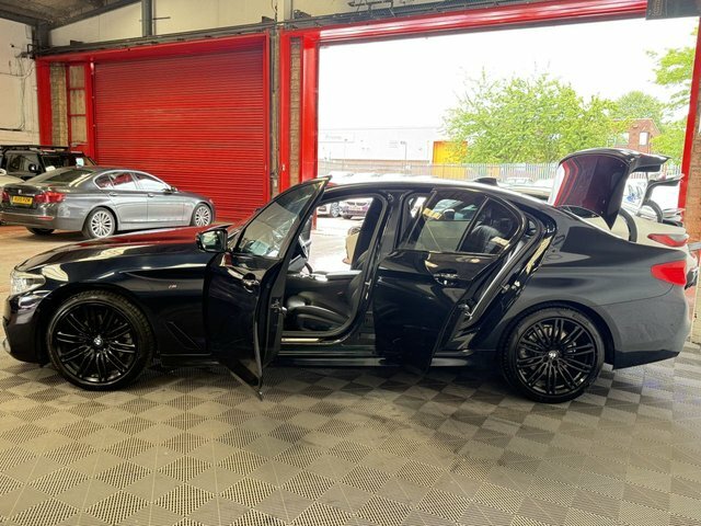 BMW 5 Series 530E Se White #9