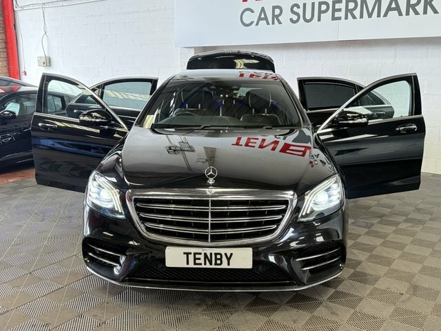 Mercedes-Benz S Class Saloon Black #7