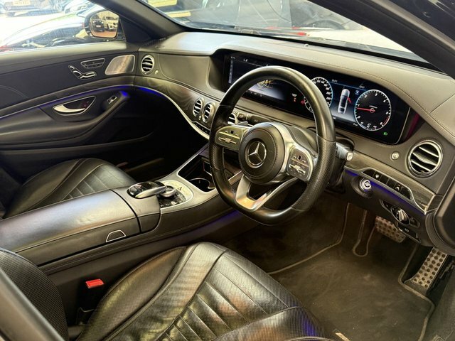 Mercedes-Benz S Class Saloon Black #24