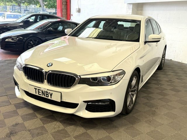 BMW 5 Series Automatic White #4