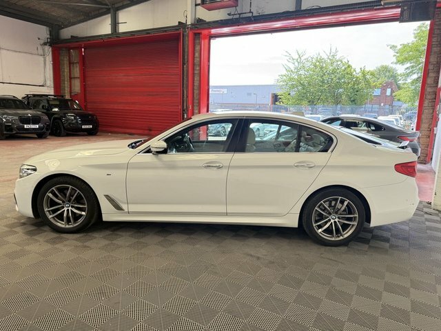 BMW 5 Series Automatic White #5