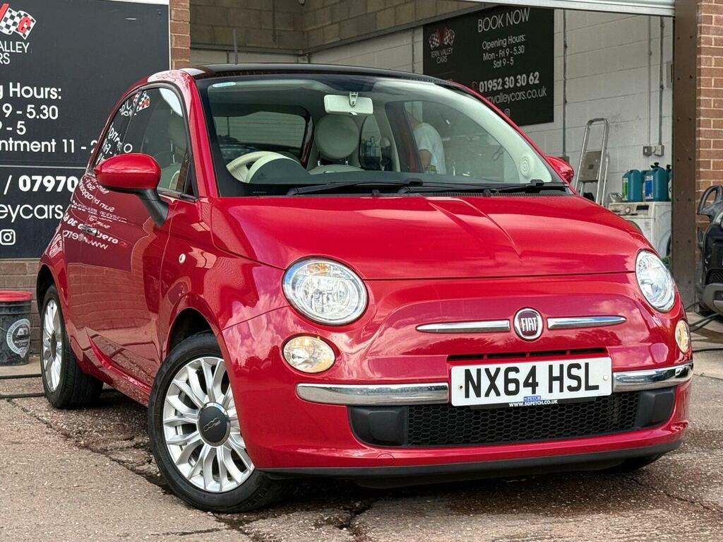 Fiat 500 1.2 Lounge Euro 6 Ss Red #4