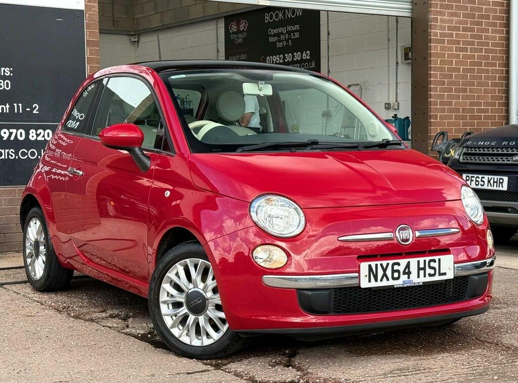 Fiat 500 1.2 Lounge Euro 6 Ss Red