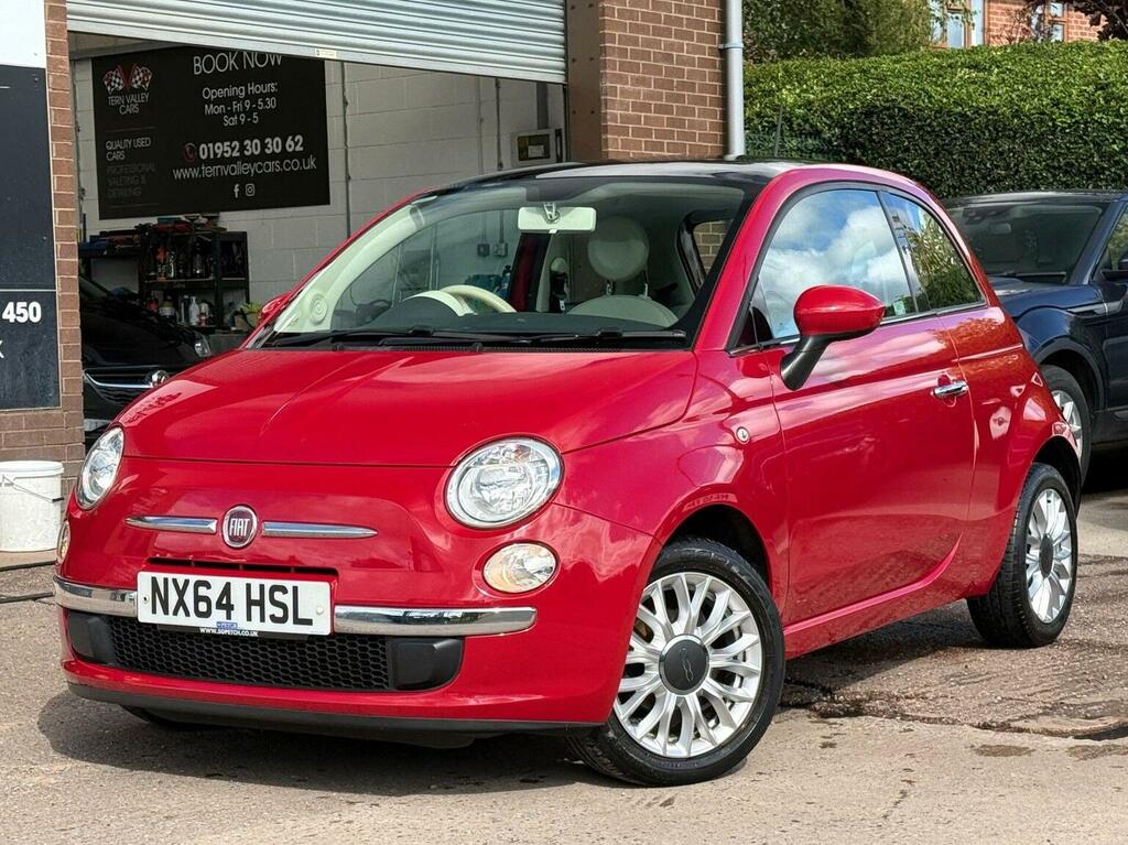 Fiat 500 1.2 Lounge Euro 6 Ss NX64HSL Red #3