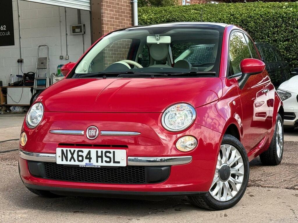 Fiat 500 1.2 Lounge Euro 6 Ss NX64HSL Red #6