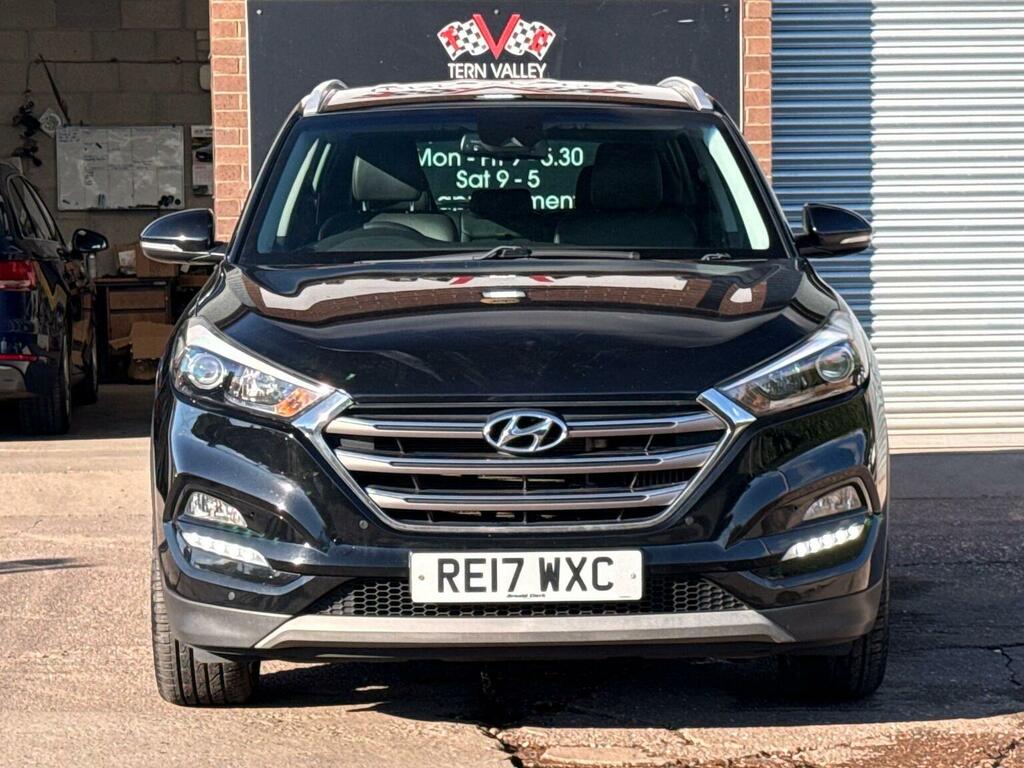 Hyundai Tucson 1.7 Crdi Blue Drive Sport Edition Euro 6 Ss Black #5