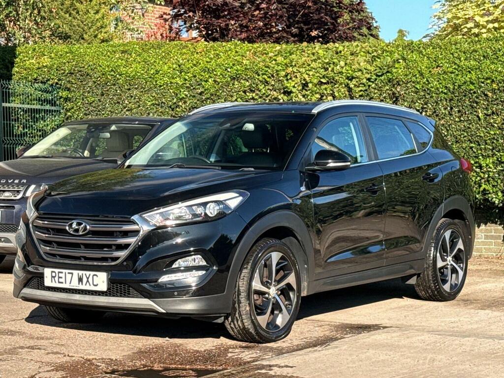 Hyundai Tucson 1.7 Crdi Blue Drive Sport Edition Euro 6 Ss Black #3