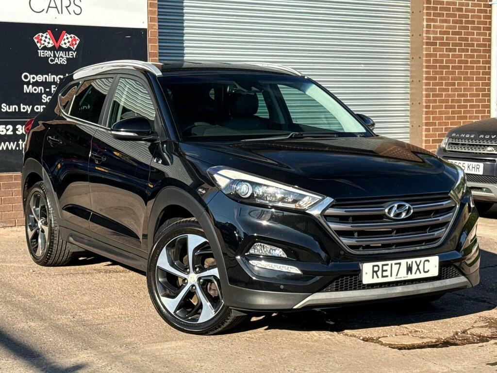 Hyundai Tucson 1.7 Crdi Blue Drive Sport Edition Euro 6 Ss Black