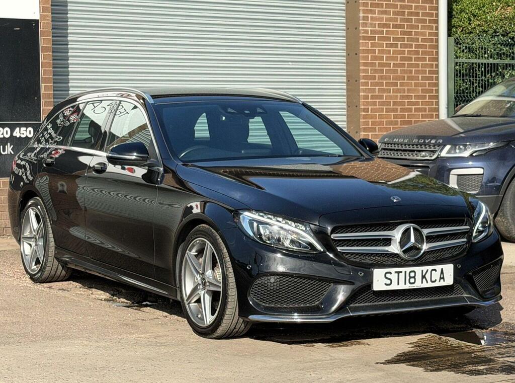 Mercedes-Benz C Class C220d Amg Line Premium Plus 9G-tronic Grey #7