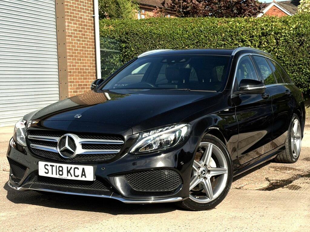 Mercedes-Benz C Class 2.1 C220d Amg Line G-tronic Euro 6 Ss Black #3